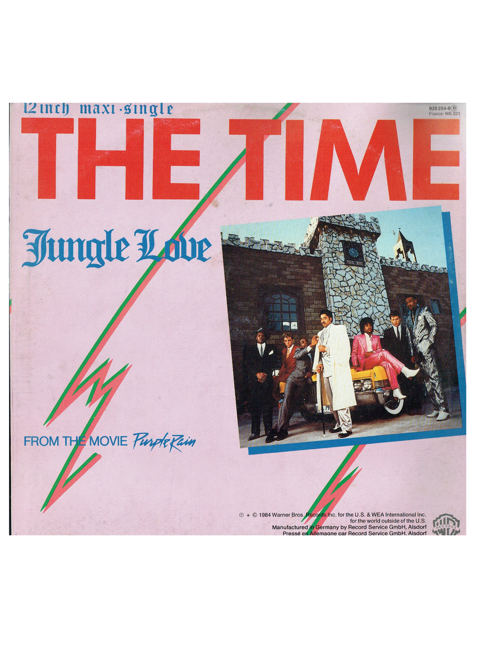 The Time Jungle Love Tricky 12 Inch Vinyl Single EU Release Original 1984 Prince