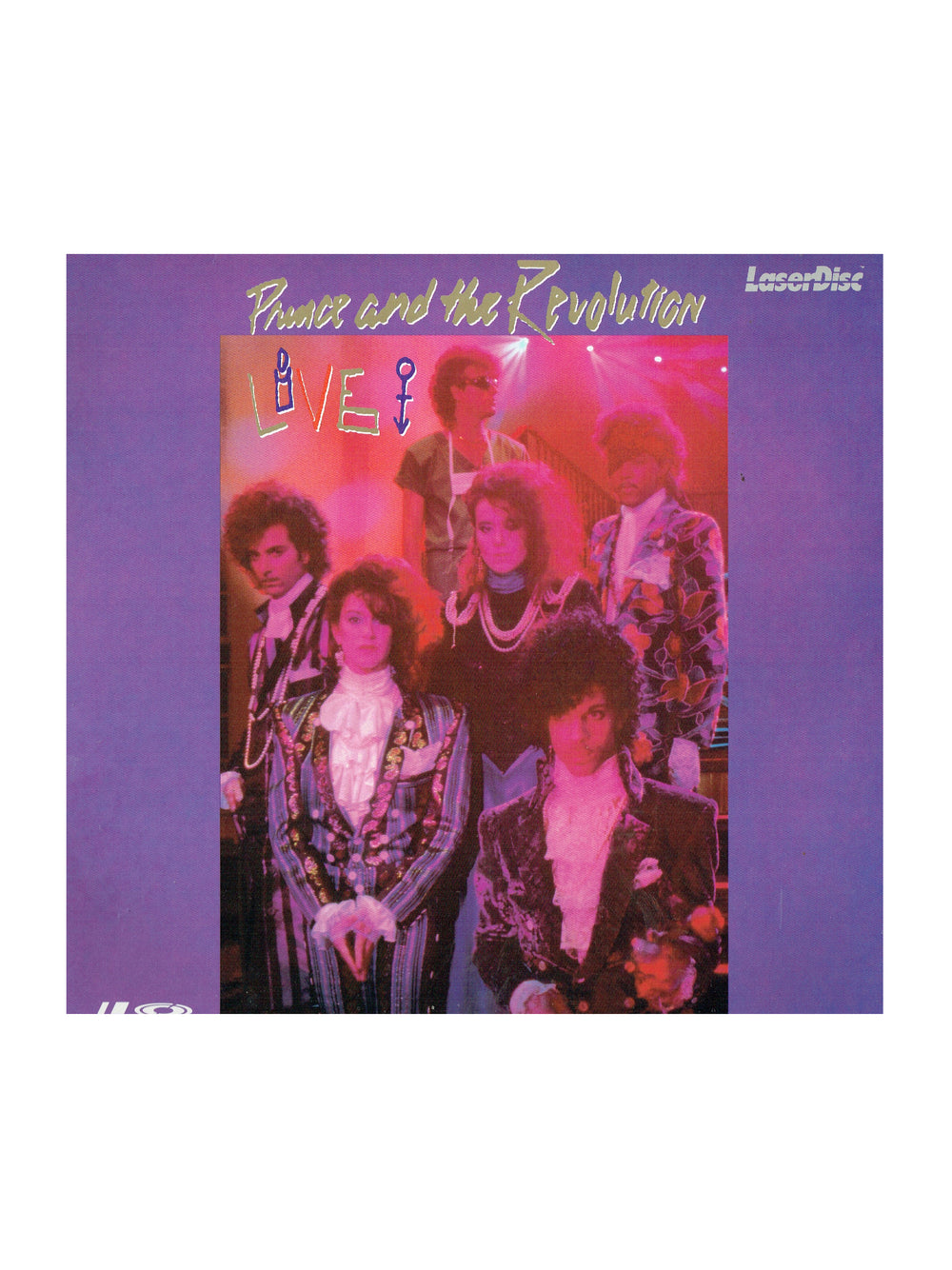 Prince – & The Revolution  – LIVE Laser Disc Japan Release