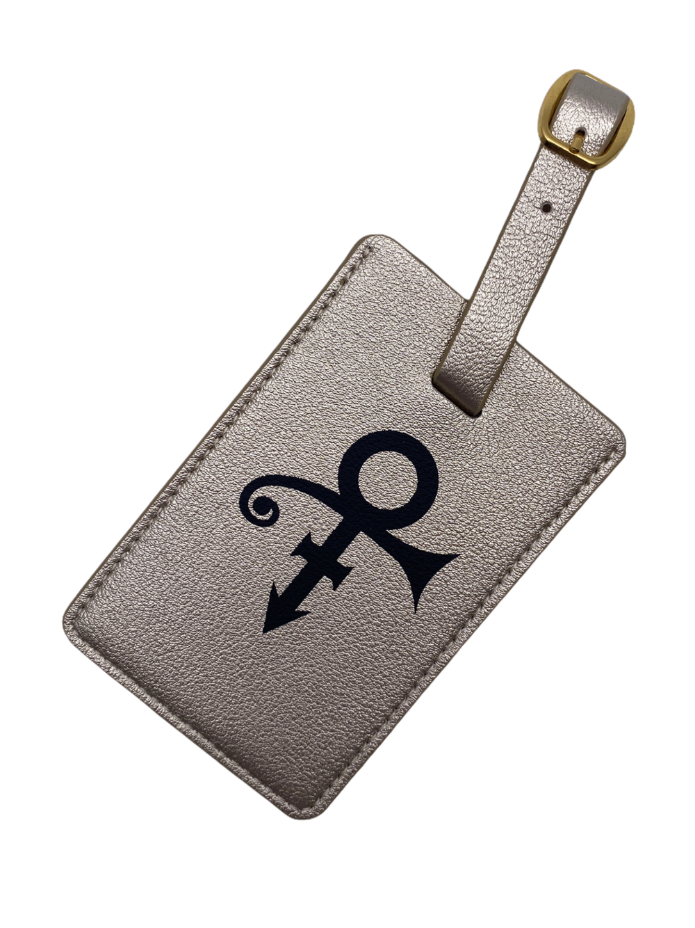Prince Gold Luggage Tag Love Symbol Adjustable Brand New
