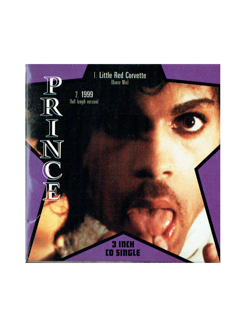 Prince Little Red Corvette Dance Mix 3 Inch UK CD Single 1989 Original SMS