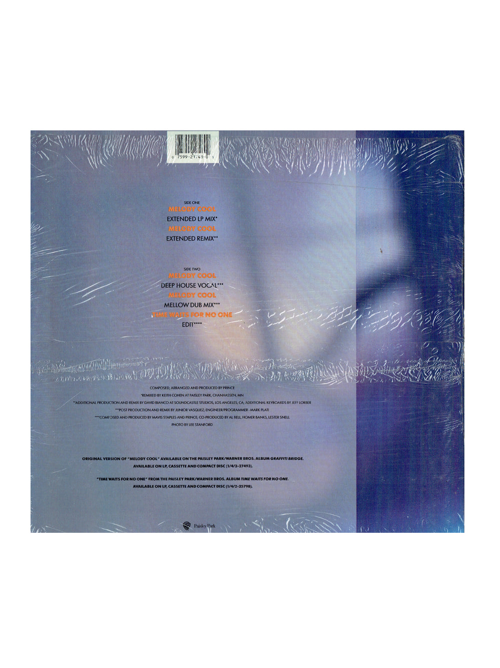 Prince – Mavis Staples Melody Cool 12 Inch Vinyl USA 5 Tracks Maxi Single Paisley Park Label Prince