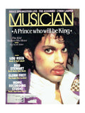 Prince Musician Magazine October 1984 Cover And 9 Page Article Purple Rain