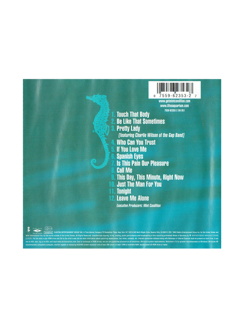Mint Condition Life's Aquarium CD Album Prince