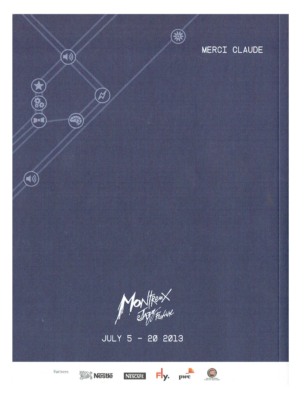 Prince – Montreux Jazz Festival  July 5th - 20th 2013 Official Tour Book