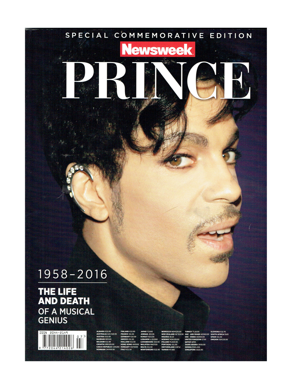 Prince Newsweek Original Commemorative Magazine 100 Pages All Prince
