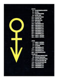 Prince – Europe '90 Tour Booklet Laminated Cover 16 Pages