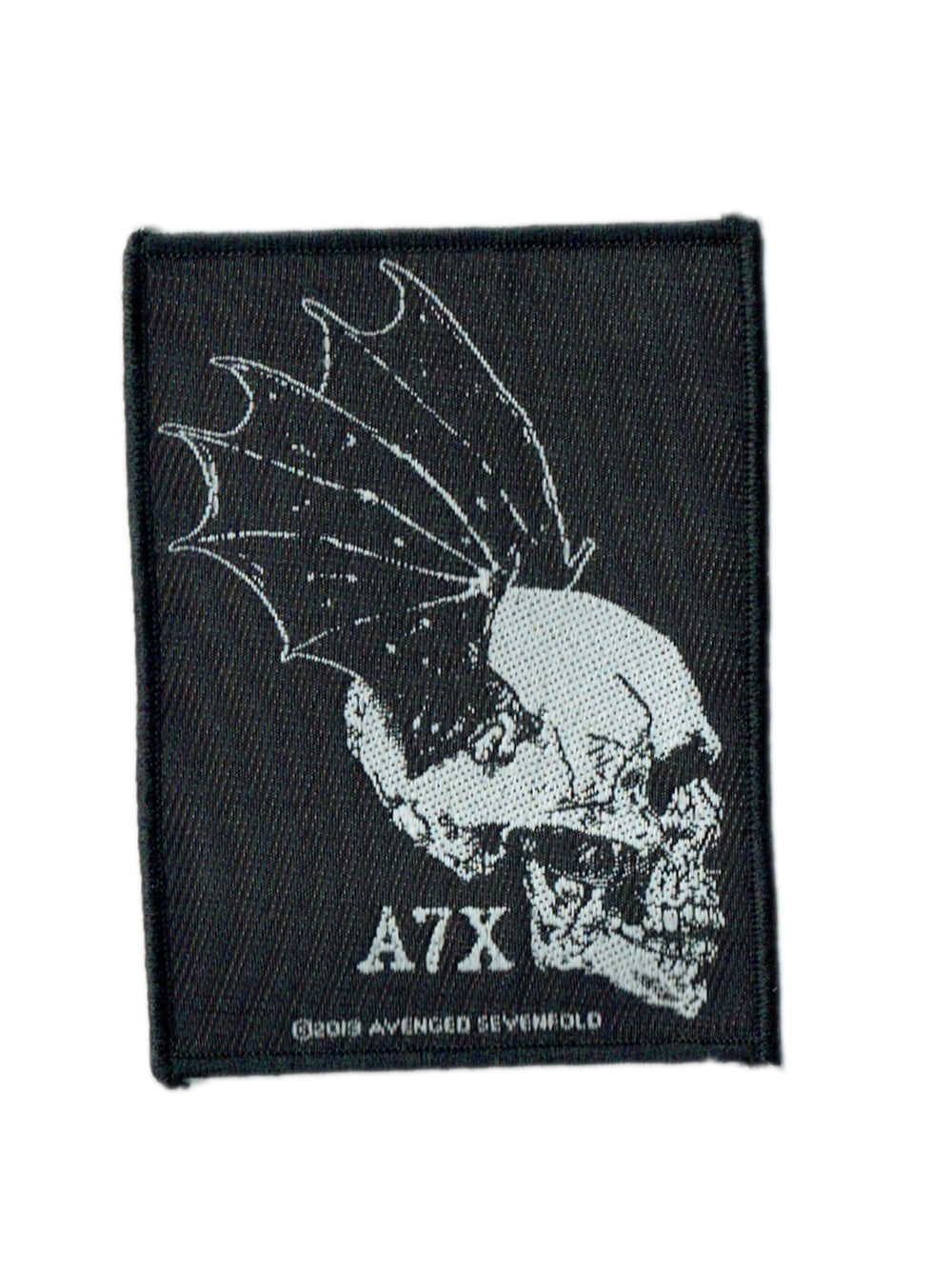 Avenged Sevnenfold Skull Wings Official Woven Patch Brand New