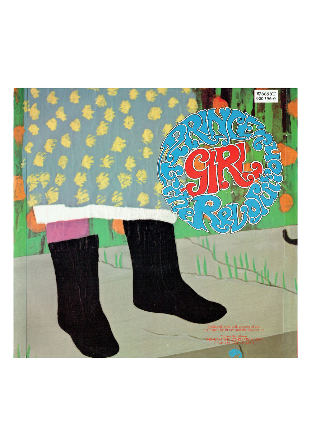 Prince & The Revolution Pop Life / Girl UK 12 inch PS Single Vinyl Rare