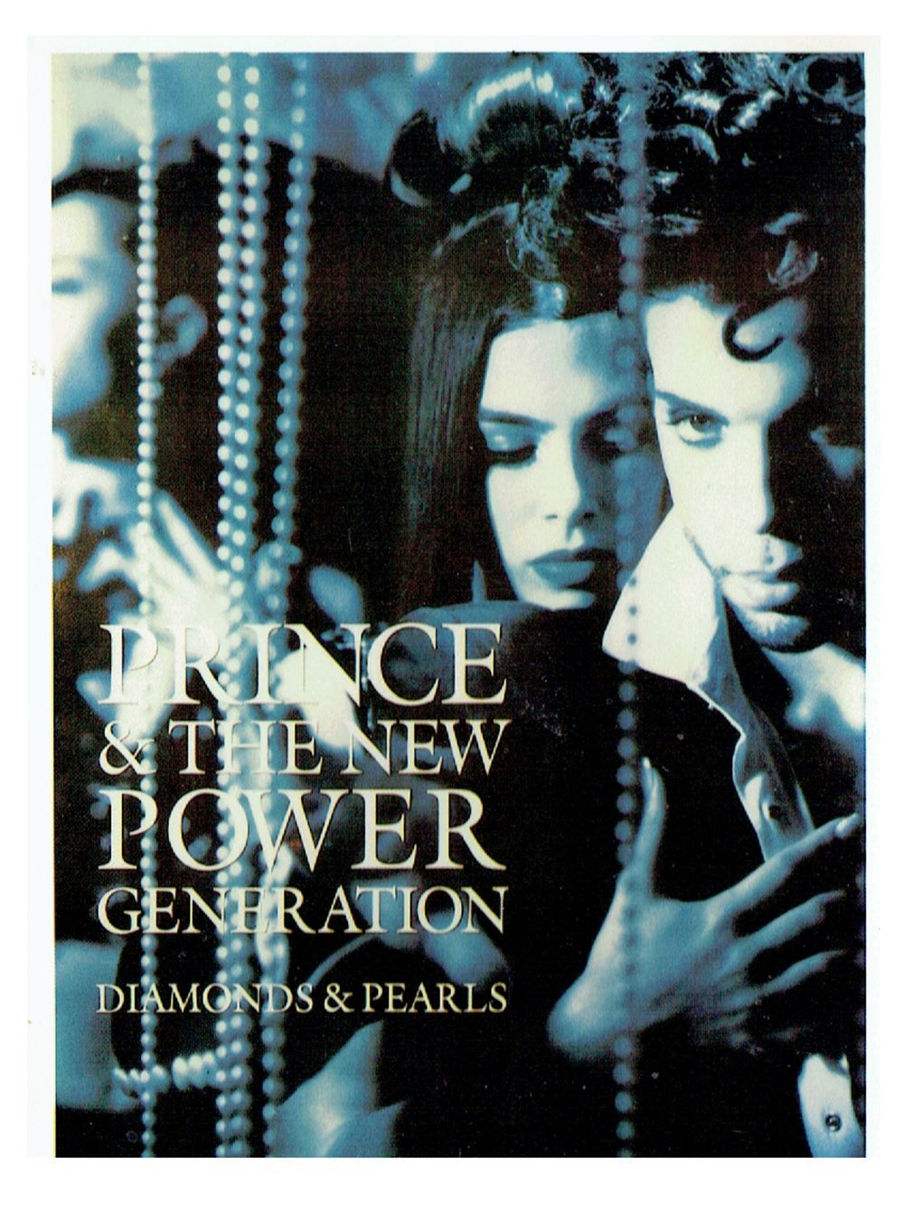 Prince – & The New Power Generation – Diamonds & Pearls Postcard Cover Preloved:1992
