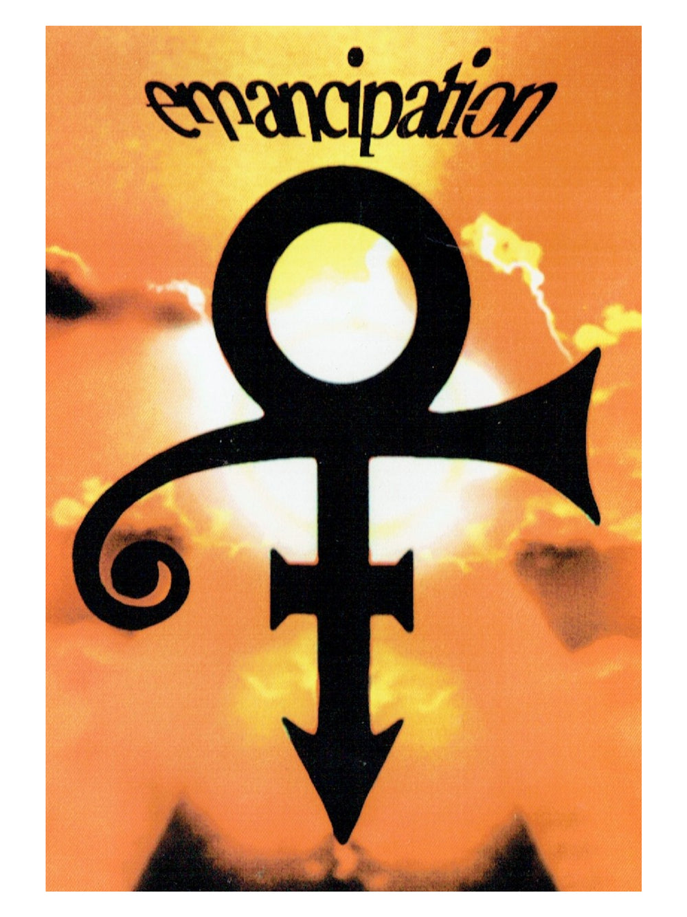 Prince – Postcard Original Printed In England Emancipation Preloved: 1996