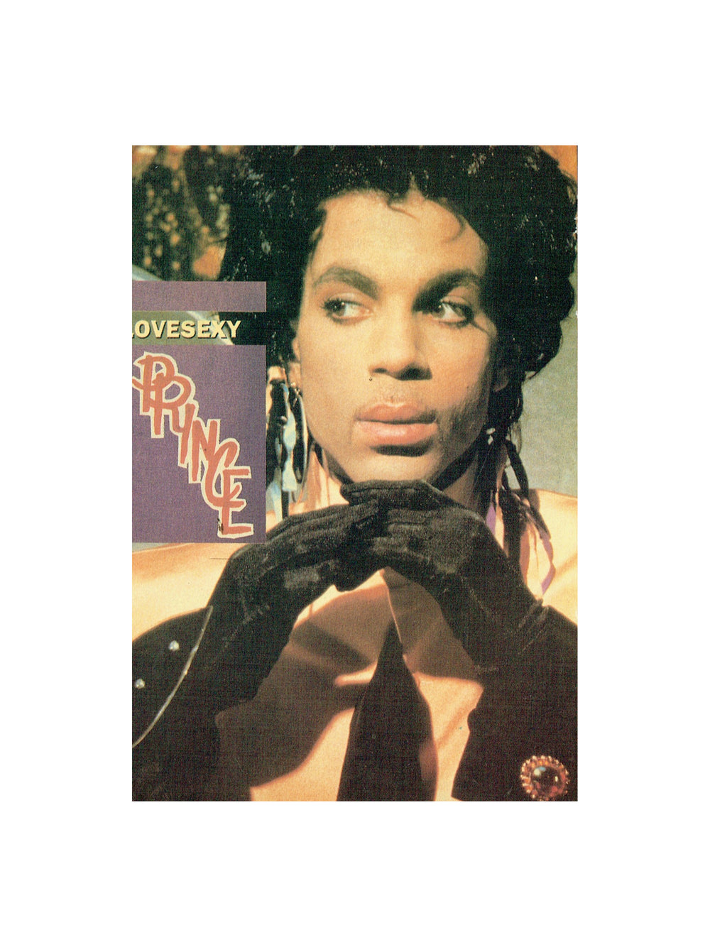Prince – Postcard Vintage Printed In England Sign O The Times Pose
