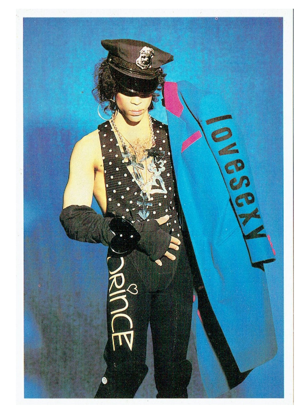 Prince – Postcard Original Printed In England Lovesexy 2