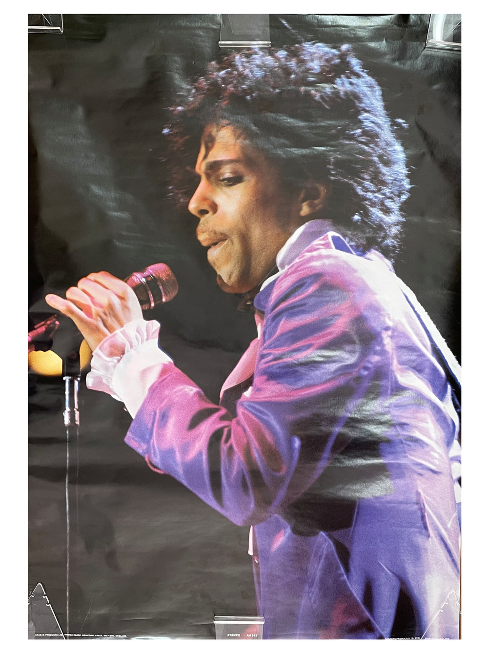 Prince – Live Poster Anabas Original Produced In 1984