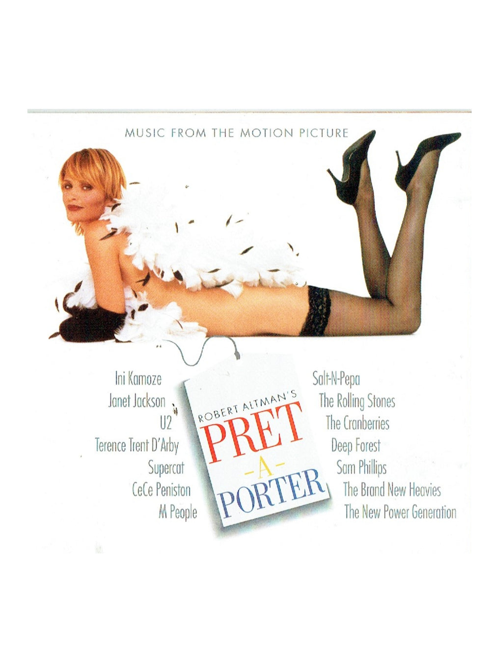 Pret-A-Porter Soundtrack CD Album Inc Get Wild New Power Generation Prince