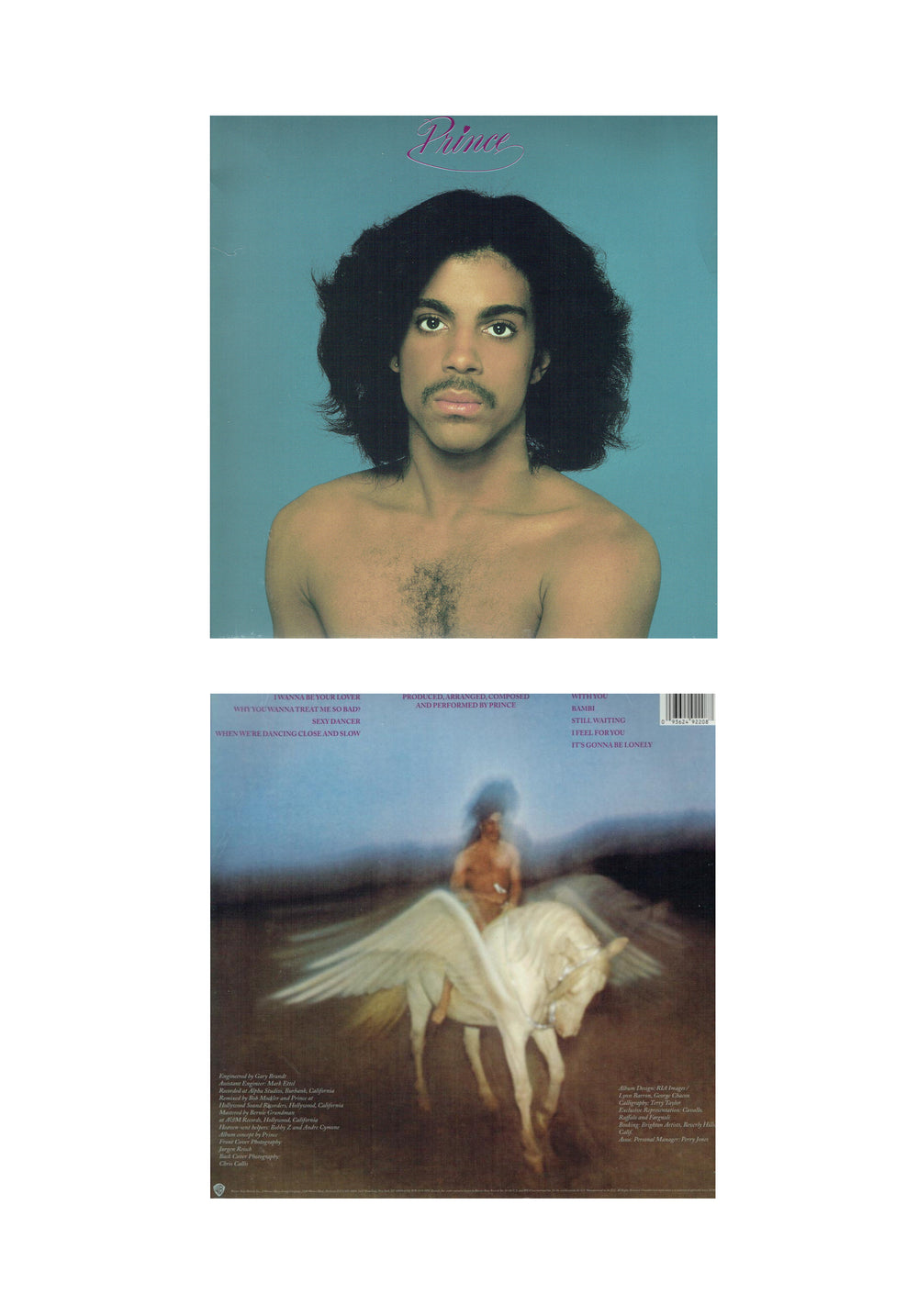 Prince 1979 Prince Vinyl Album EU Original Release Pre Loved Near Mint