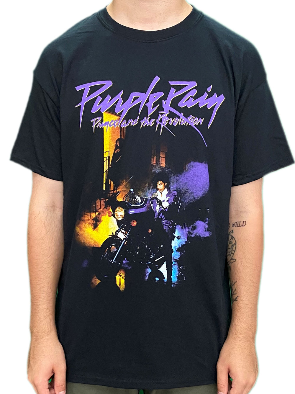 Prince –  & The Revolution - Purple Rain Unisex Official T-Shirt VIVID NEW
