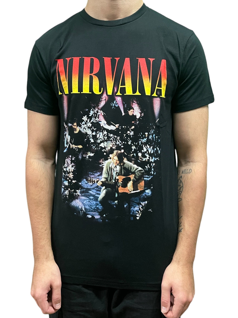 Nirvana MTV Unplugged Unisex Official T Shirt Brand New Various Sizes Kurt Cobain