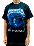 Metallica Lightning Tracks Unisex Official T Shirt Brand New Various Sizes Back Print