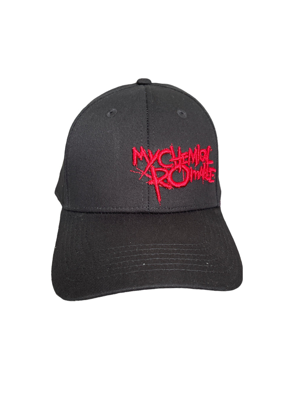 My Chemical Romance  Logo Official Chunky Embroidered Peak Cap Adjustable