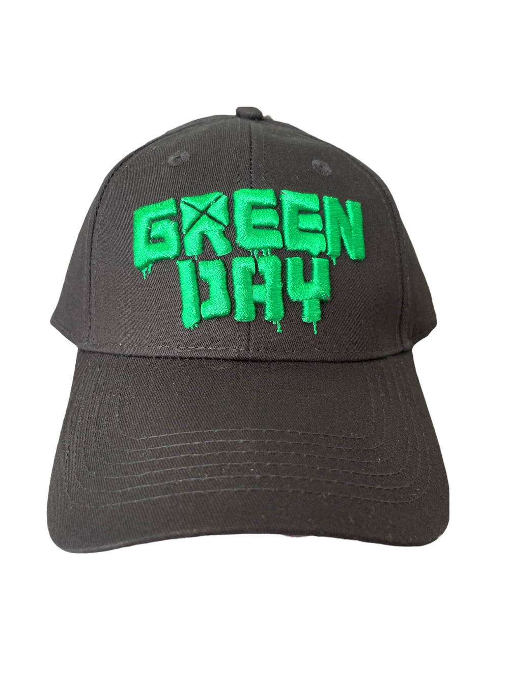 Green Day Drips Logo  Official Embroidered Peak Cap Adjustable
