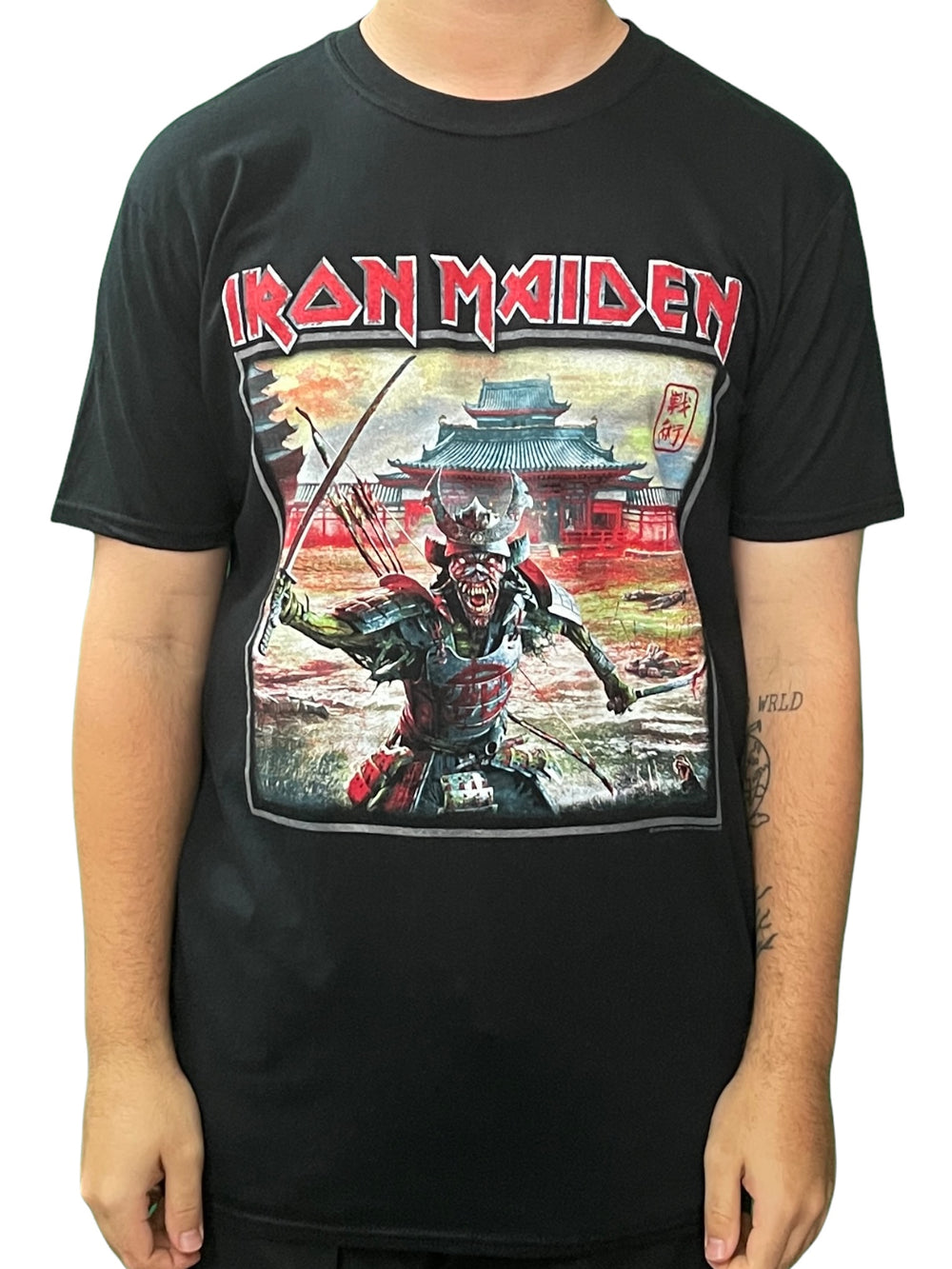 Iron Maiden Senjutsu Palace Square Official Unisex T Shirt Various Sizes NEW
