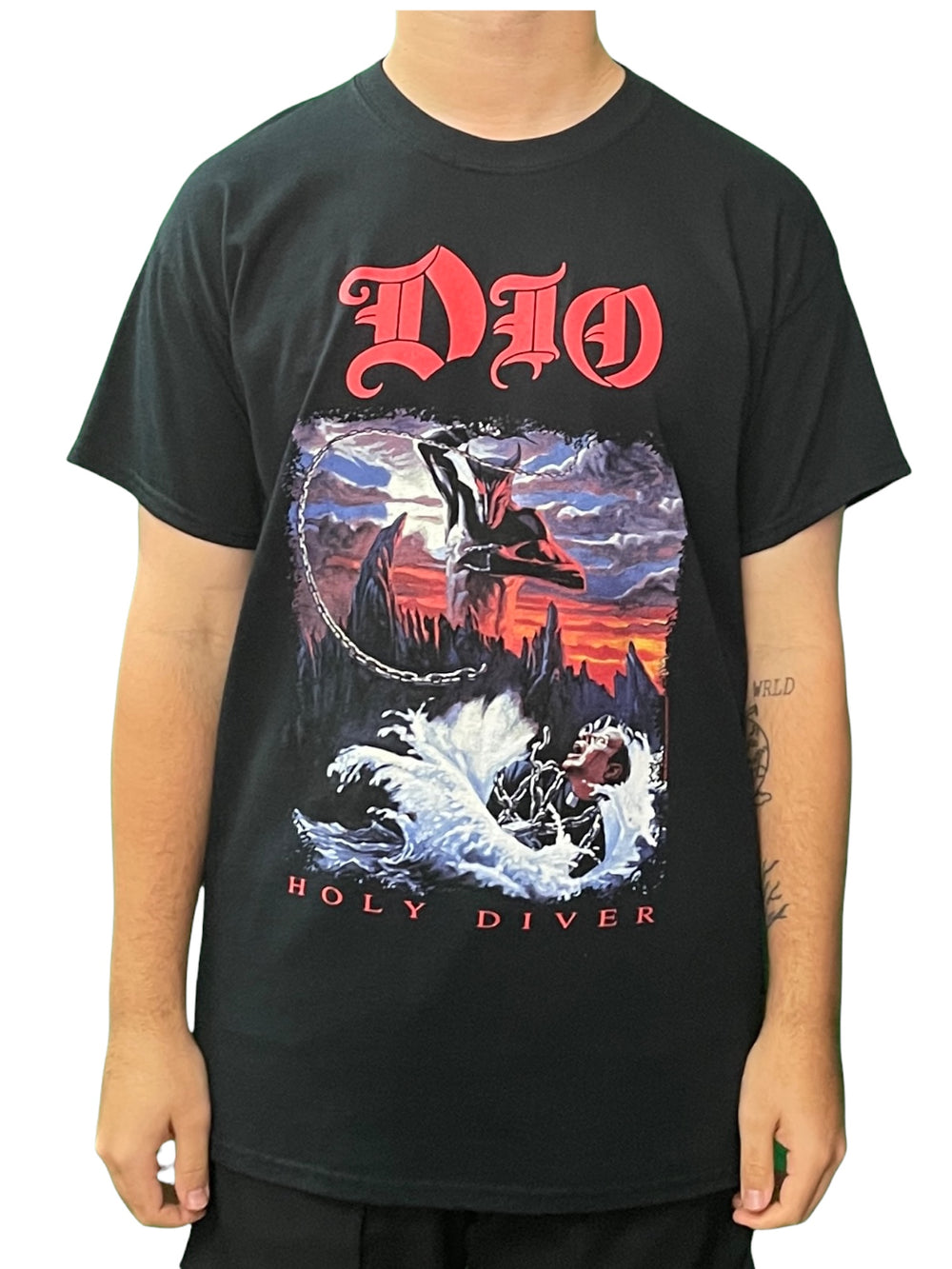 Dio Holy Diver Official Unisex T Shirt Brand New Various Sizes