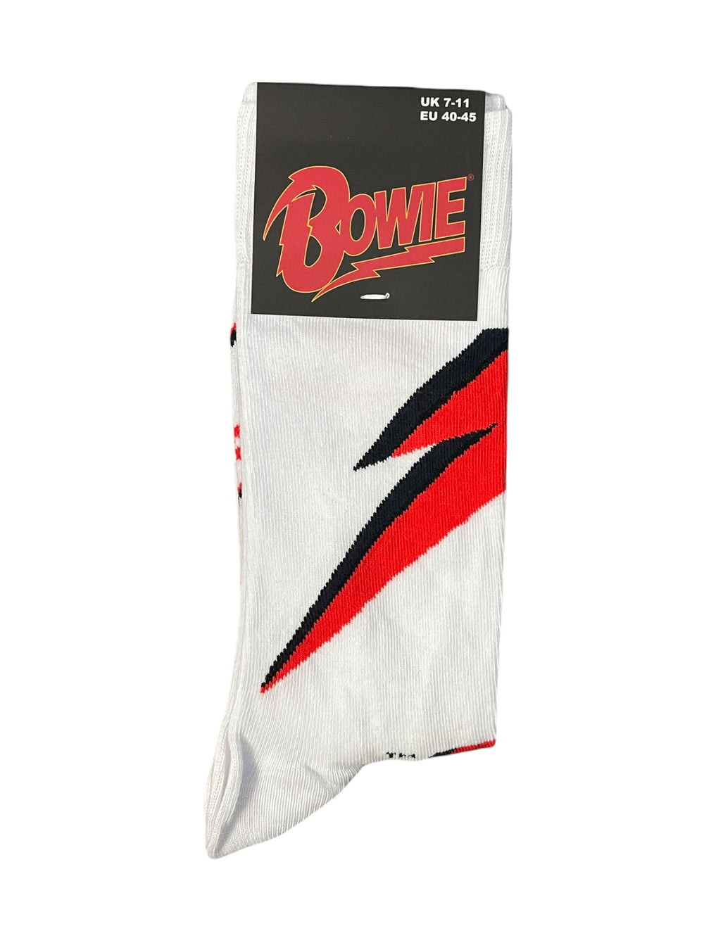 David Bowie FLASH Official Product 1 Pair Jacquard Socks Brand New
