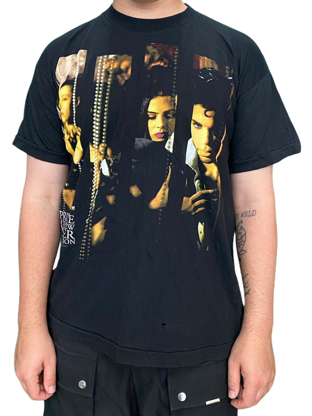 Prince –  & The New Power Generation – Prince – & The New Power Generation – Diamonds & Pearls Official Vintage PRN Productions Unisex T Shirt Cover Preloved: 1991
