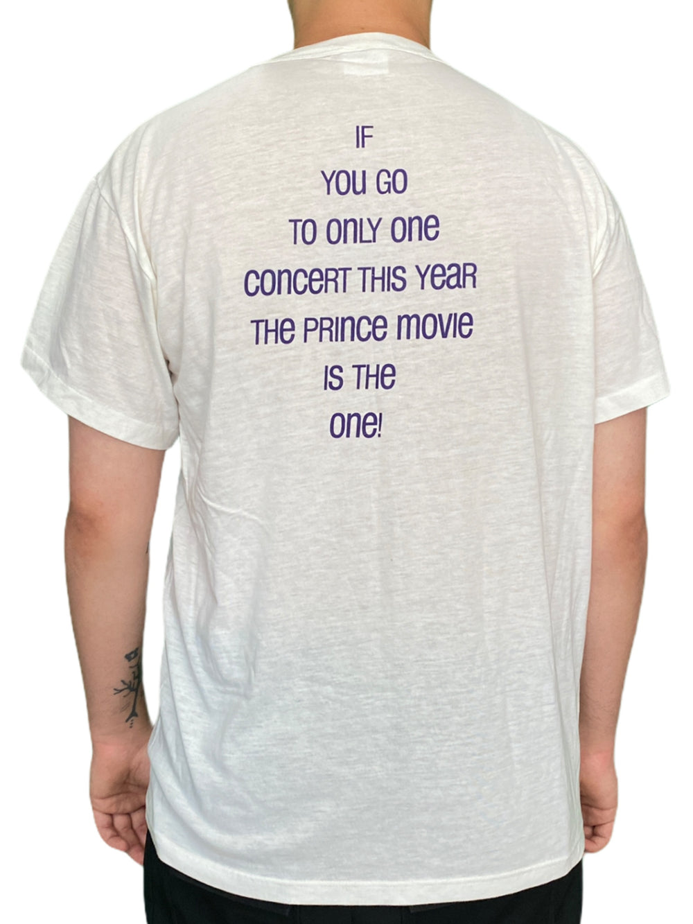 Prince – Official Vintage Sign O The Times The Movie Unisex T Shirt