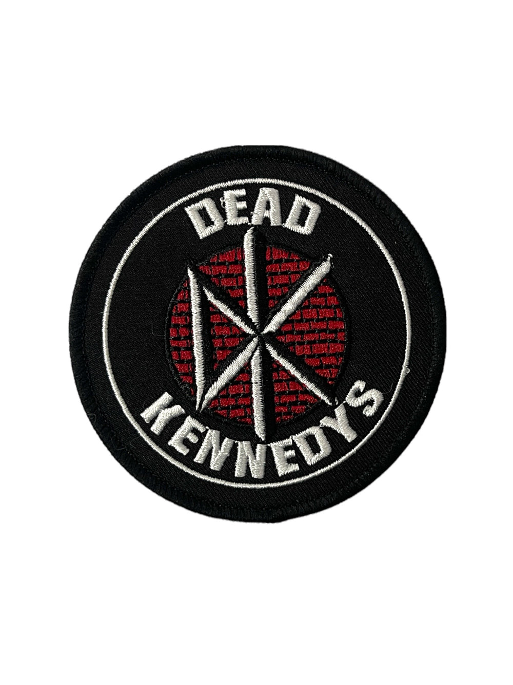 Dead Kennedys Logo Name Round Official Woven Patch Brand New