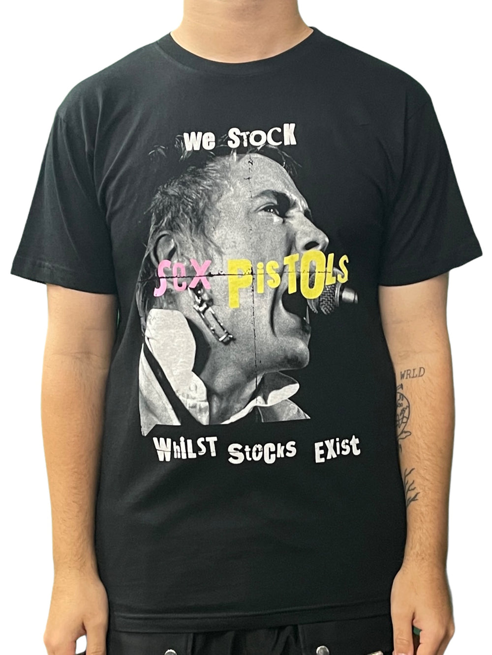 Sex Pistols The We Stock Official Unisex T Shirt Brand New Various Sizes