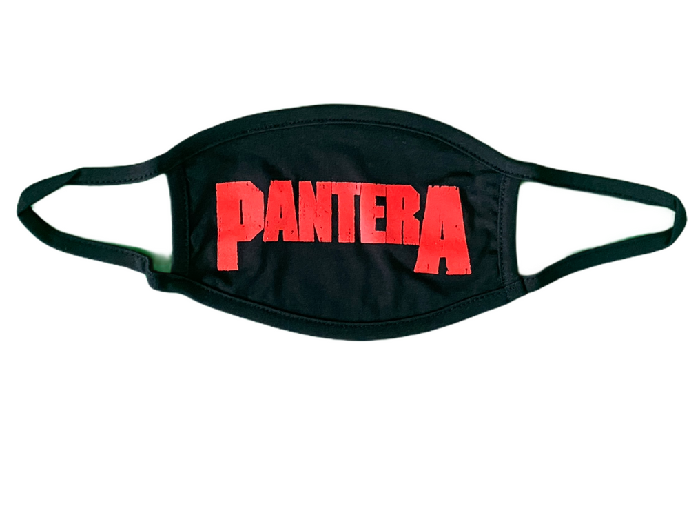 Pantera Logo Red Official Merchandise Face Mask Brand New Sealed