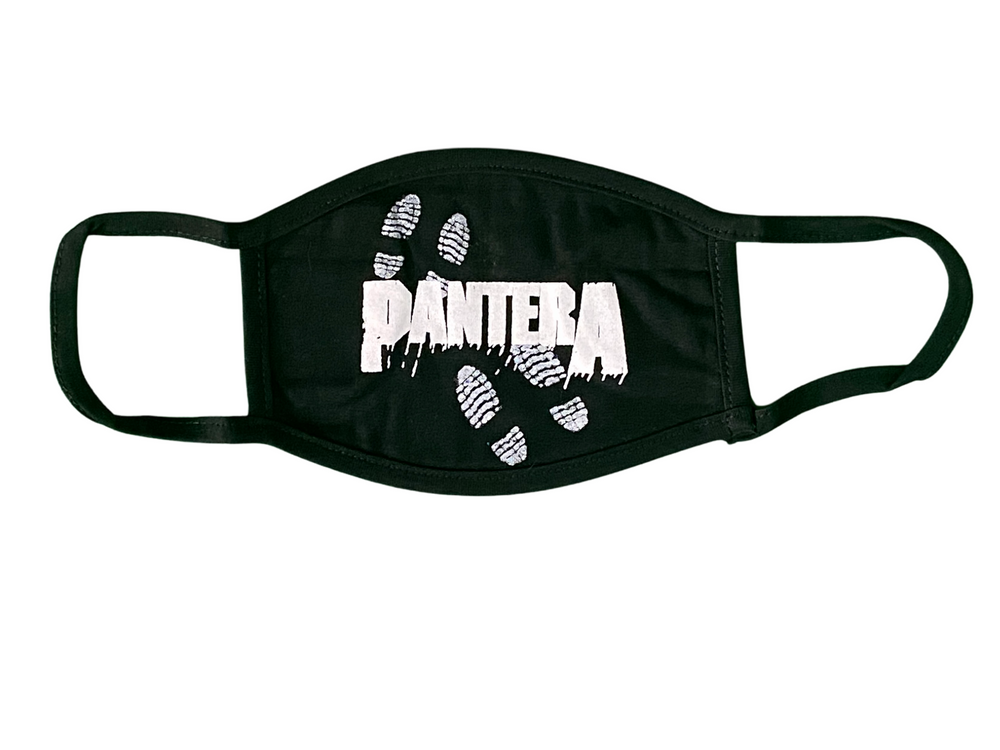 Pantera Steel Foot Print Official Merchandise Face Mask Brand New Sealed