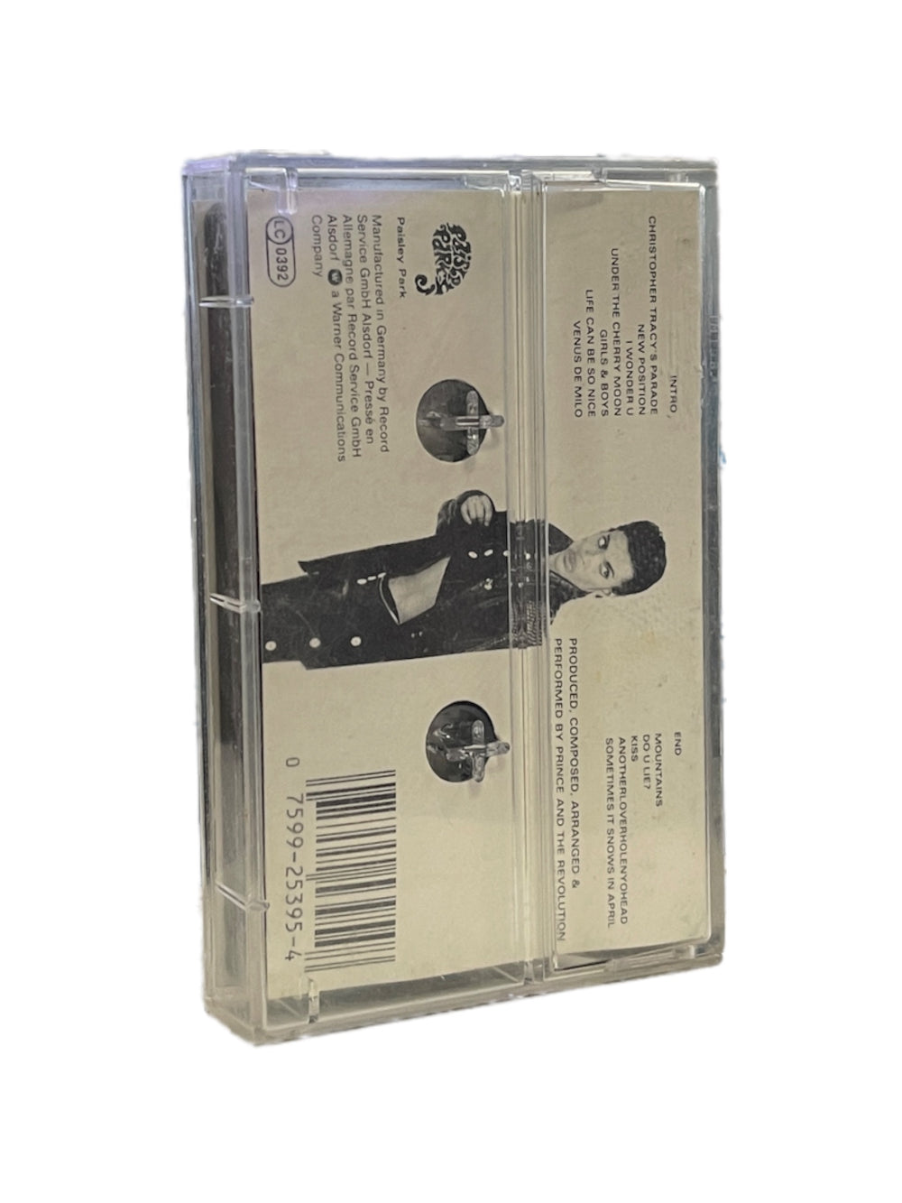 Prince – & The Revolution - Parade Music From The Motion Picture Under The Cherry Moon Cassette Album EU Preloved:1986