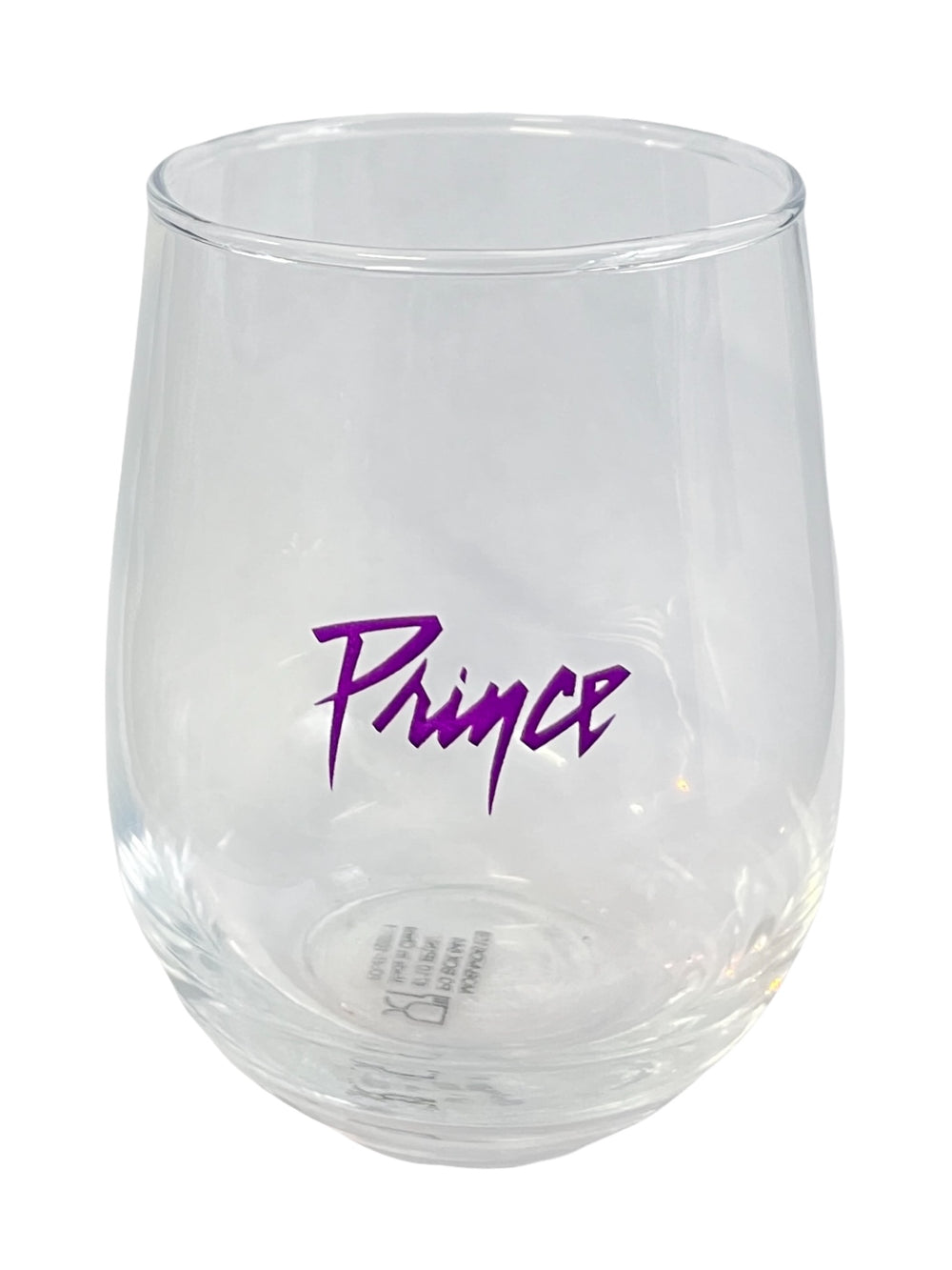 Prince – Stemless Glass Official & Xclusive Estate Authorised Purple Rain Name Xclusive