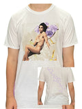Prince LOVESEXY Xclusive Official Unisex White T-SHIRT Printed Front & Back