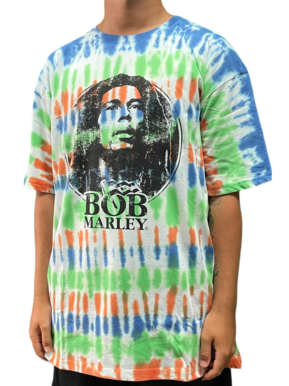 Bob Marley - Logo (Dip-Dye) Official Unisex T Shirt Various Sizes NEW