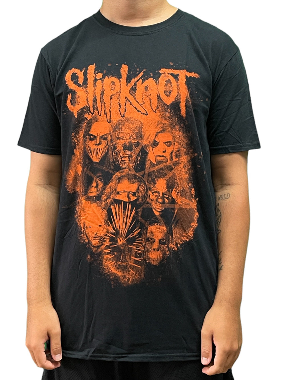 Slipknot WANYK Orange Unisex Official T Shirt Brand New Various Sizes Front & Back Printed