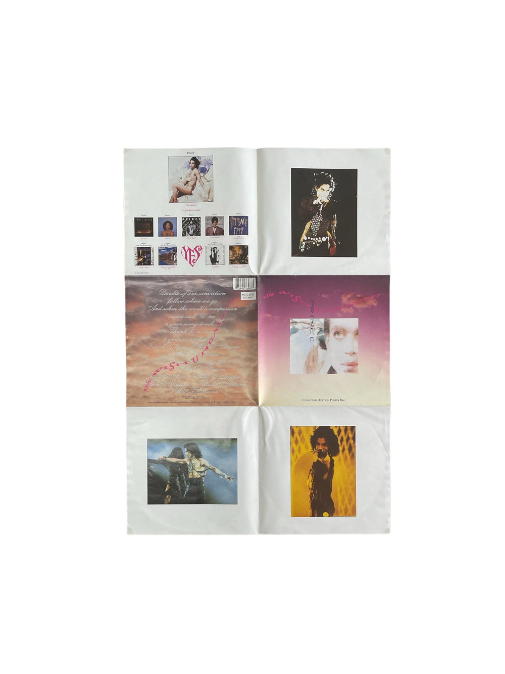 Prince – Eye Wish U Heaven Vinyl 7" Single Poster Bag  Preloved UK Released: 1988