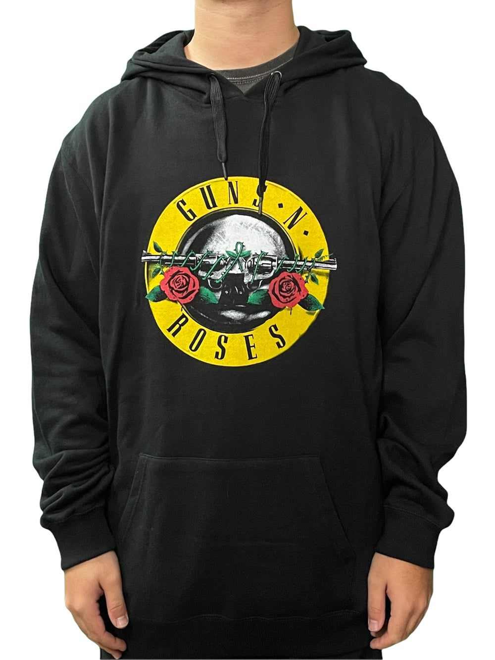 Guns N' Roses - Bullet Logo Pullover Hoodie Unisex Official Brand New Various Sizes