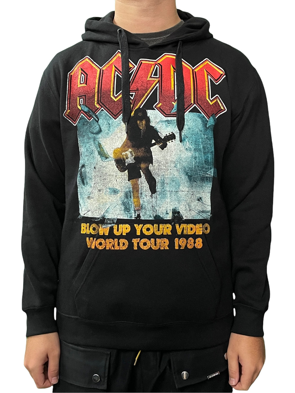 AC/DC Blow Up Your Video Pullover Hoodie Unisex Official Brand New Various Sizes