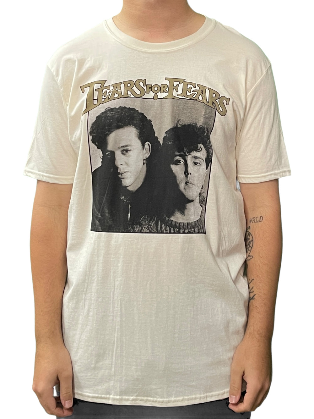 Tears For Fears Natural Official Unisex T Shirt Brand New Various Sizes