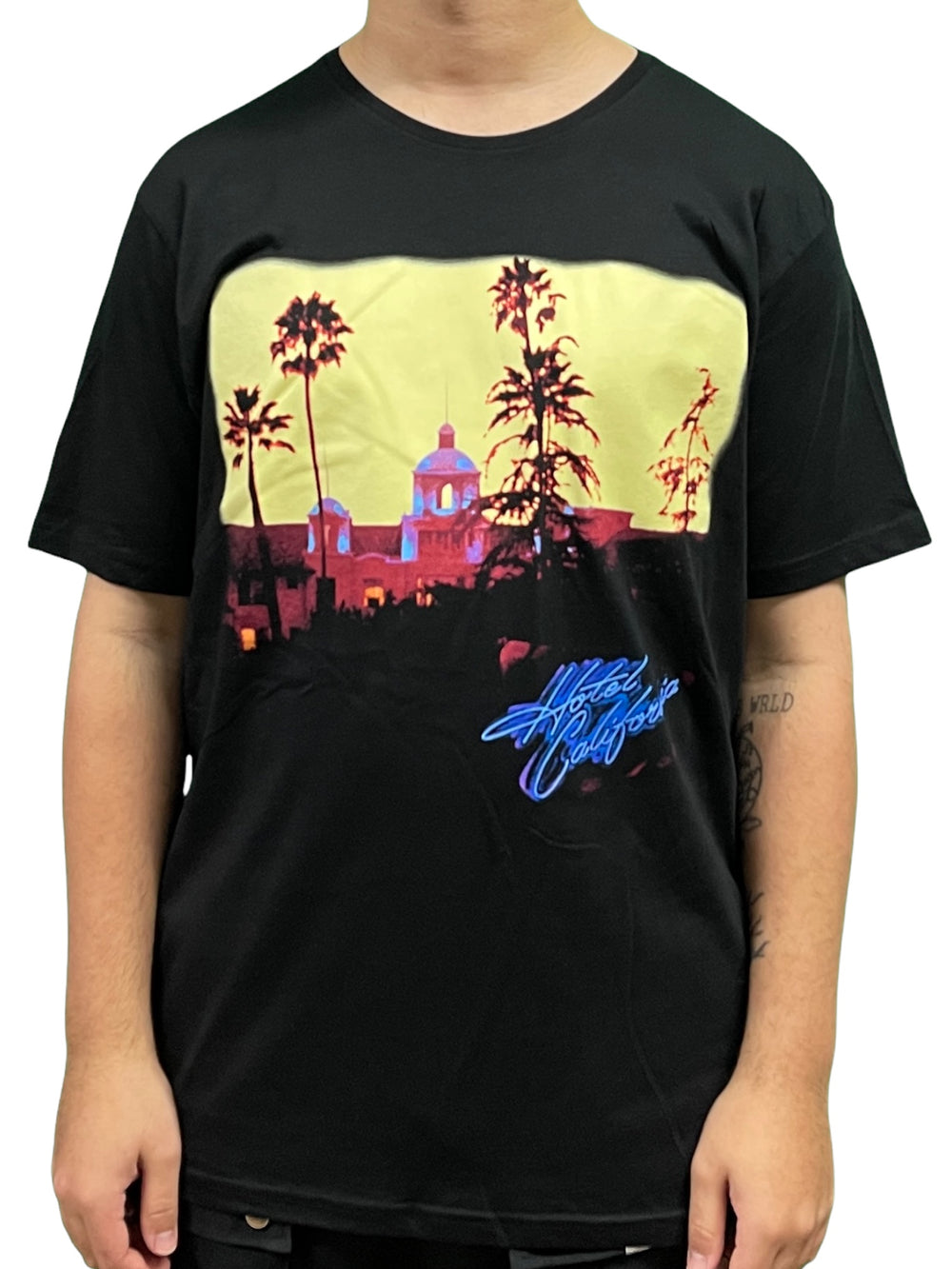 Eagles The Hotel California Unisex Official T Shirt Brand New Various Sizes
