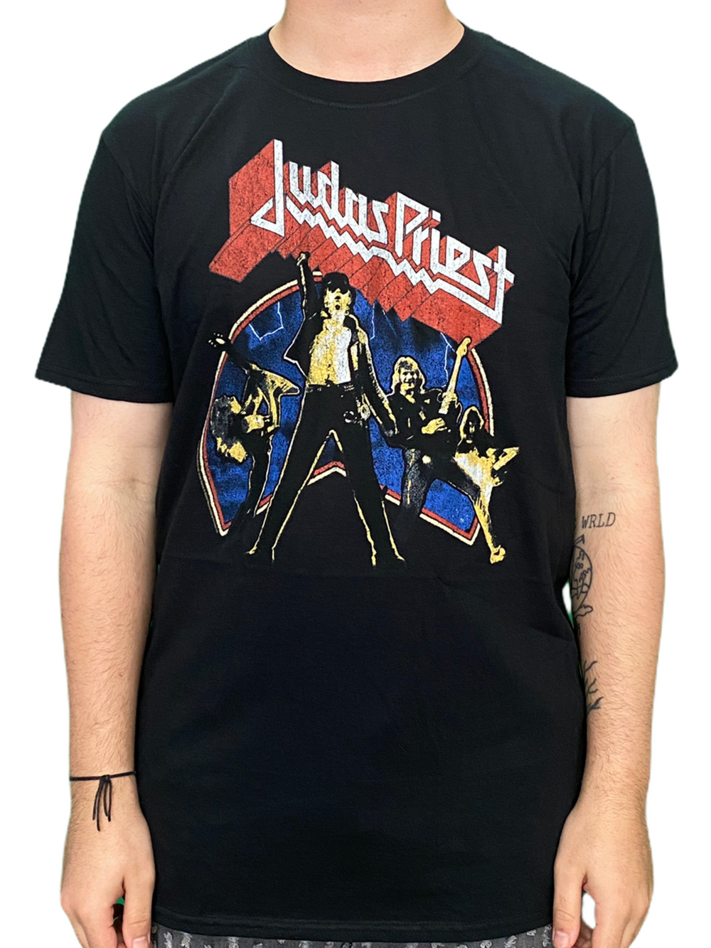 Judas Priest Unleashed V2 Unisex Official T Shirt Brand New Various Sizes