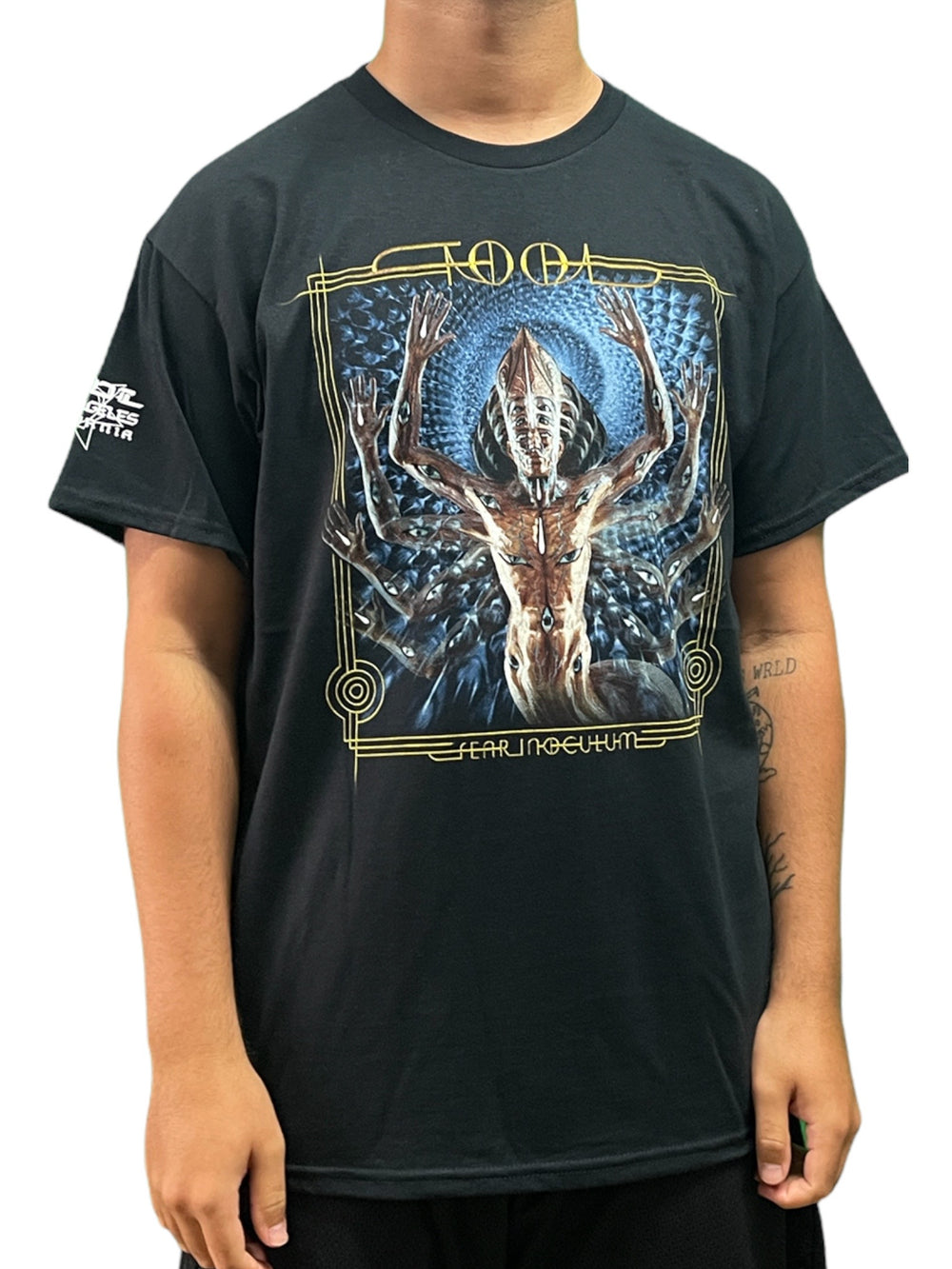 Tool Being Fear Inoculum Official T Shirt Brand New Various Sizes Arm Printed