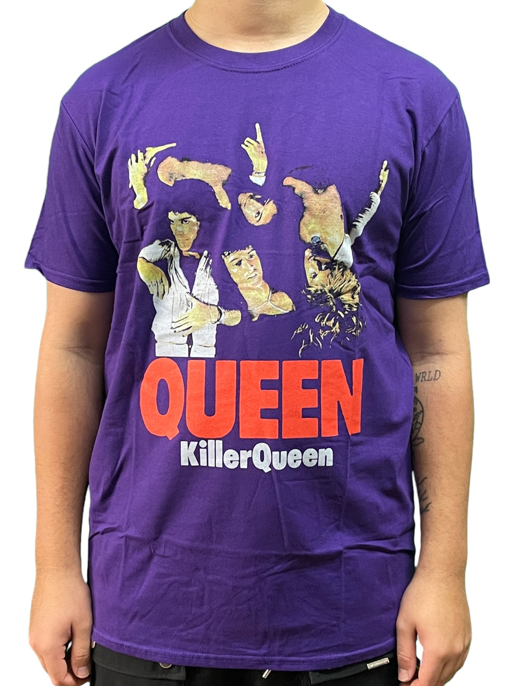 Queen - Killer Queen Purple Unisex Official T Shirt Various Sizes Freddie Mercury NEW