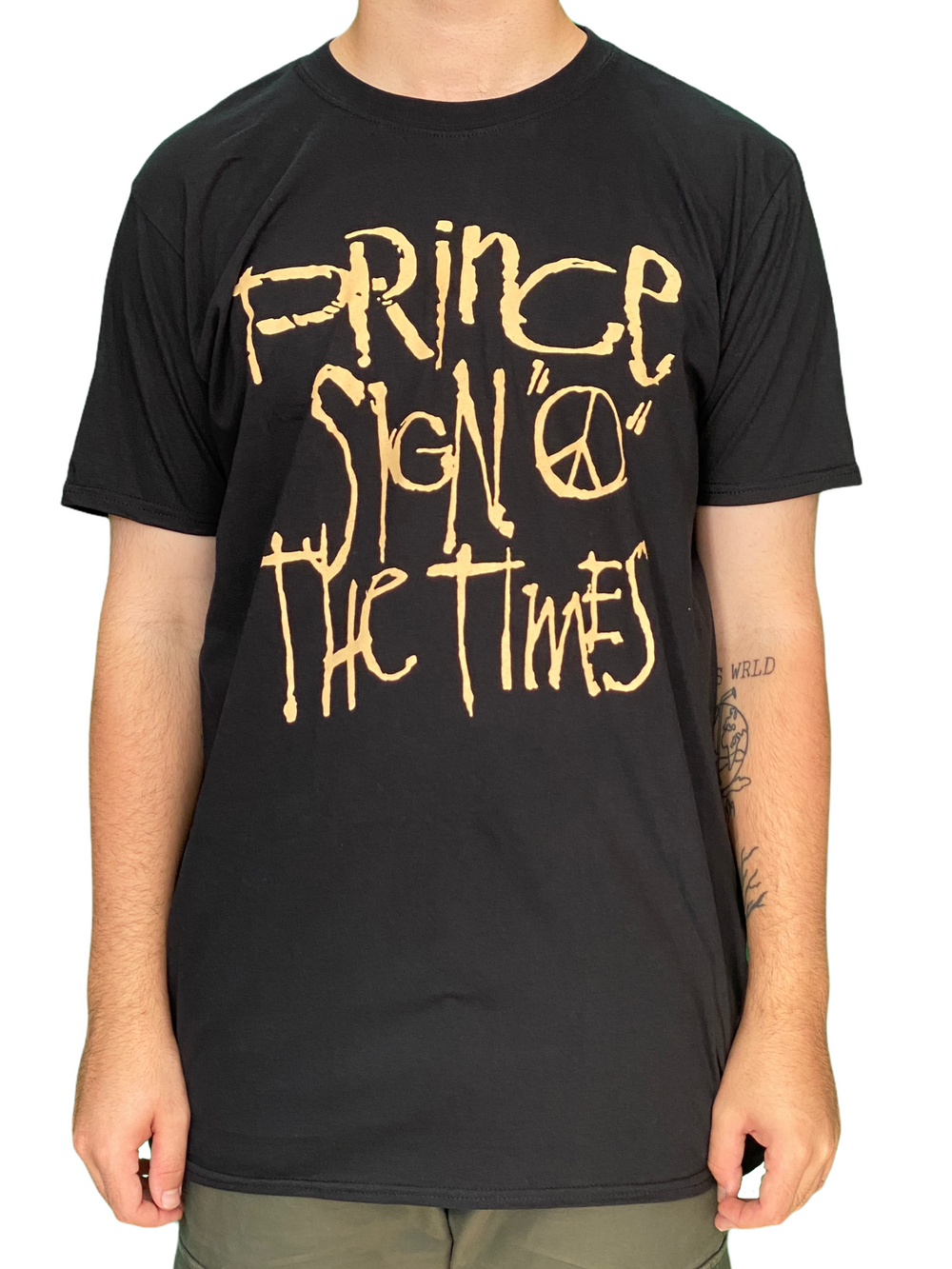 Prince – SIGN 'O' THE TIMES  Xclusive Official Unisex T-SHIRT Limited Edition FRONT ONLY