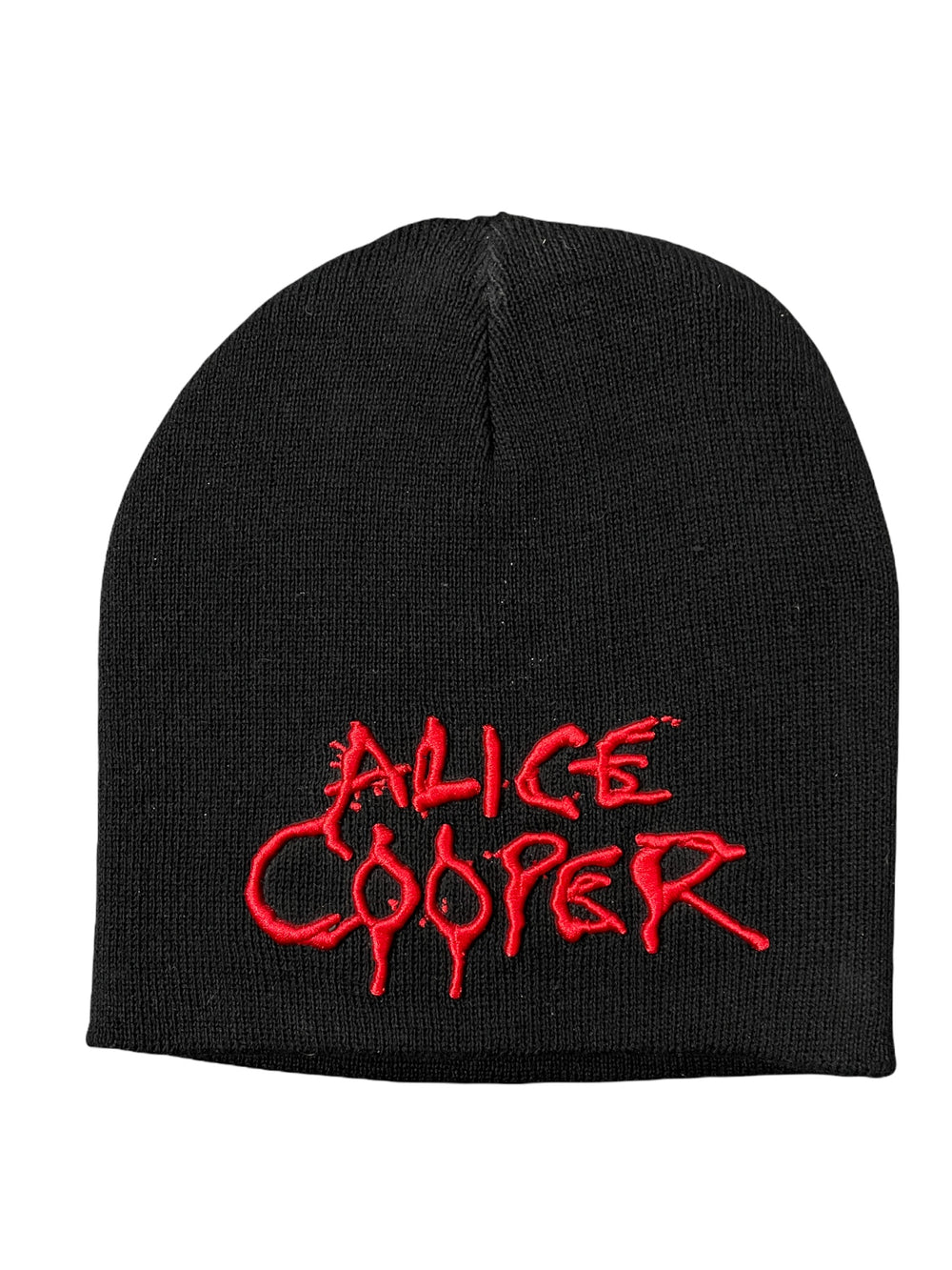 Alice Cooper - Logo Embroidery Official Beanie Hat One Size Fits All NEW