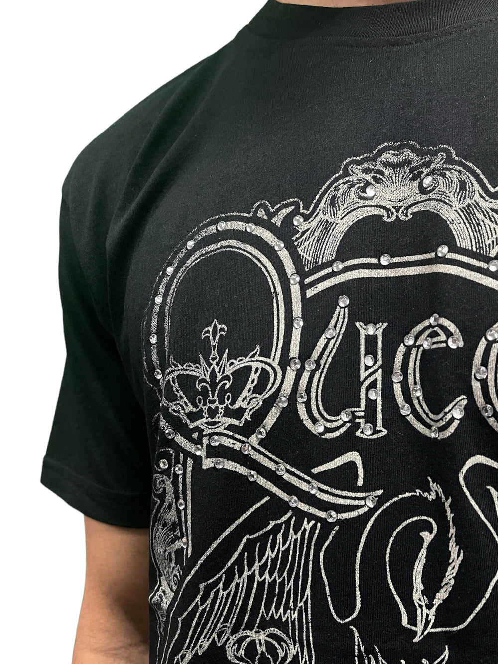 Queen - Ornate Crest Diamante Official Unisex T-Shirt Various Sizes NEW