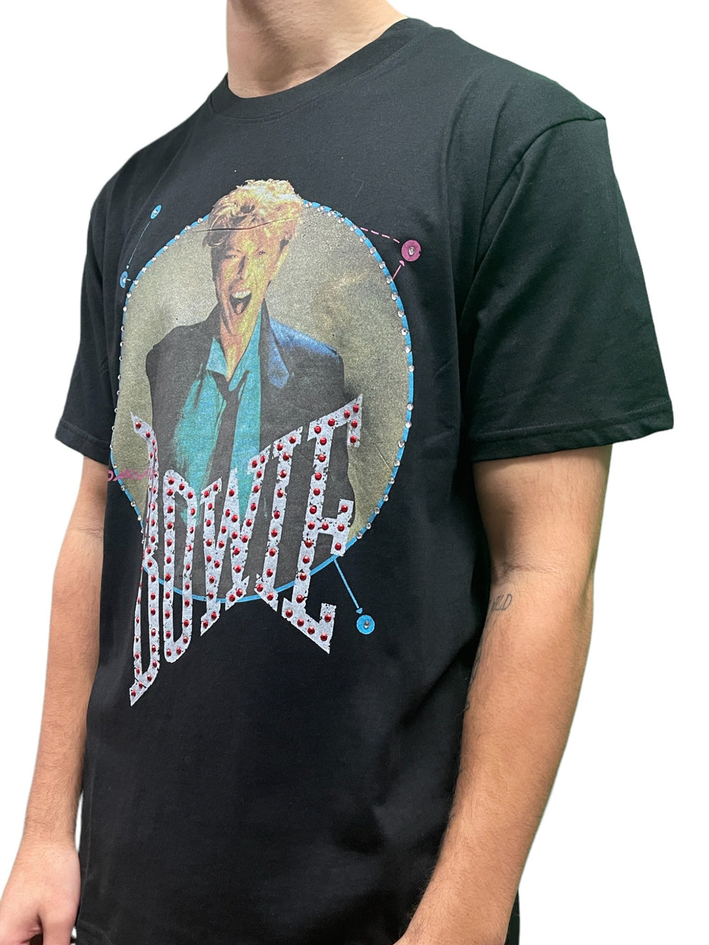 David Bowie - Scream 83' Embellished Official Unisex T-Shirt Various Sizes